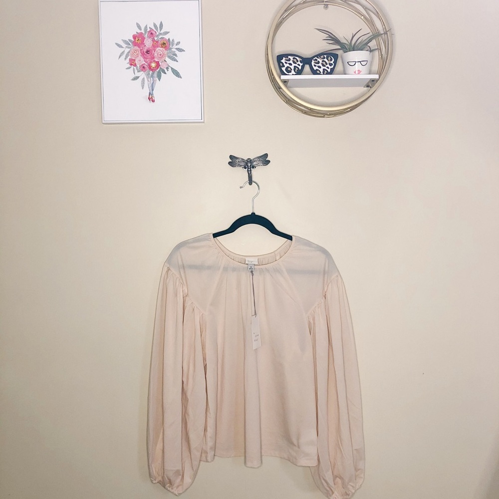 Long sleeve blouse